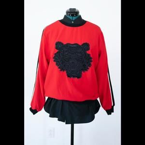 Kenzo Red Sweatshirt Sz. M